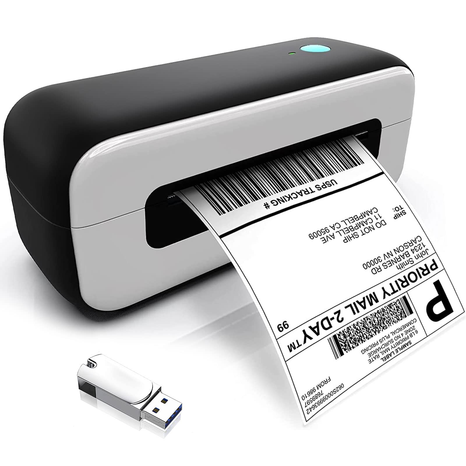 Amazon.co.jp: 配送ラベルプリンター - 感熱ラベルプリンター 配送